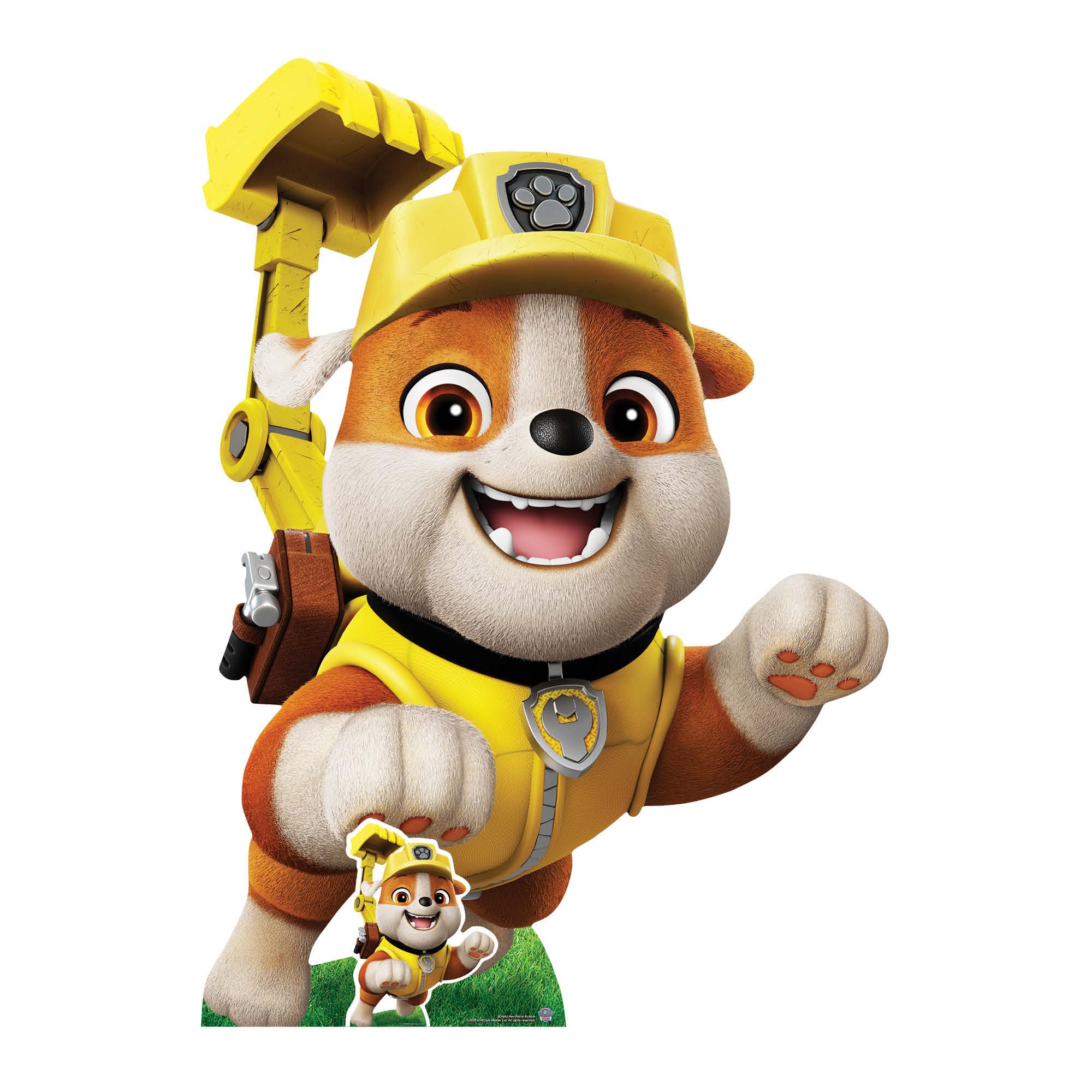 Star Cutouts Rubble Paw Patrol Medium Cardboard Cutout