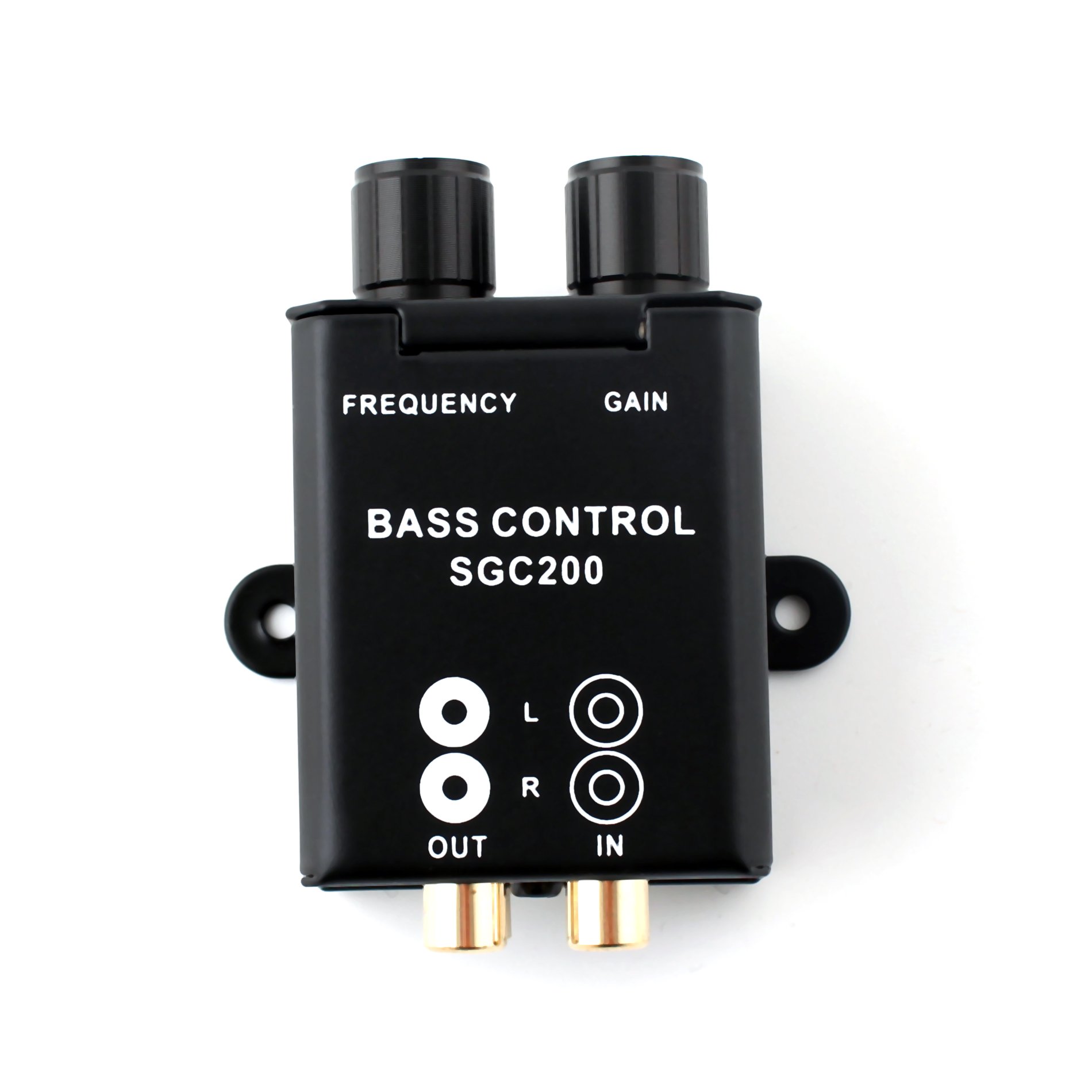 Car Home Subwoofer Equalizer Crossover Amplifier RCA Adjust Line Level