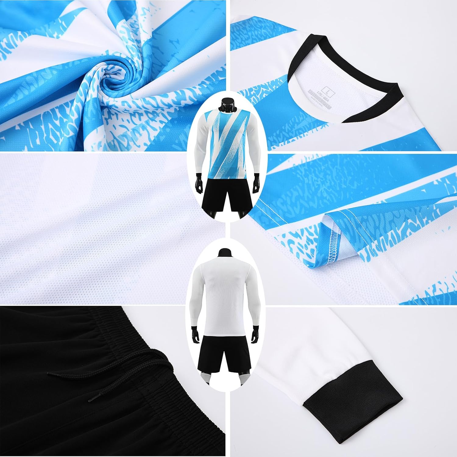 Personalized Soccer Jersey for Kids Men Women Custom Soccer Jersey Boys Personalized Soccer Uniform Set - Image 2