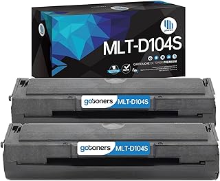 Gotoners 2PK MLT-D104S D104S Toner for Samsung SCX-3200 ML-1865 ML-1670 ML-1660 ML-1665 SCX-3205 SCX-3205W ML-1667 ML-1671 ML-1675 ML-1676 ML-1677 ML-1867 SCX-3207