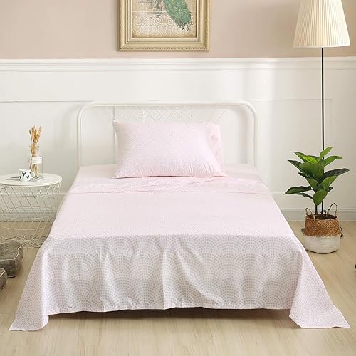 Miniatura 4 de Vonty- Juego de sábanas de microfibra cepillada para niñas, ultra suave y fácil de lavar.