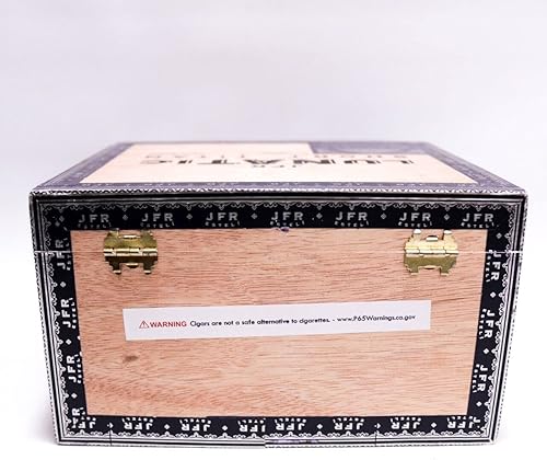 Miniatura 6 de Lunatic  Caja de cigarros de madera corta Titan Habano Vacía - 7" x 6" x 4"