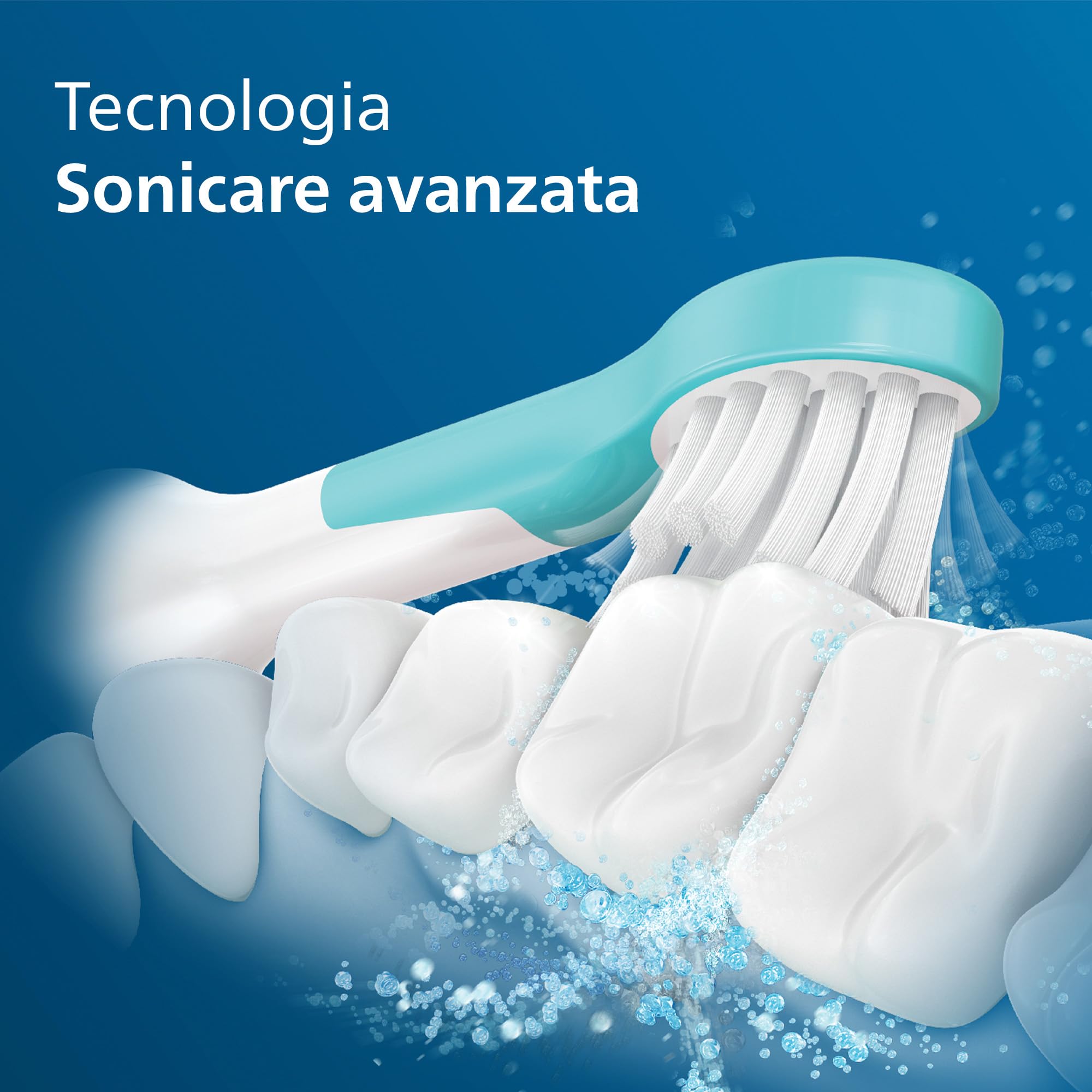 Spazzolino elettrico Philips Sonicare for Kids - Spazzolino elettrico in edizione speciale Design a Pet con adesivi a tema per bambini, custodia da viaggio sottile e caricatore USB modello HX3603/01