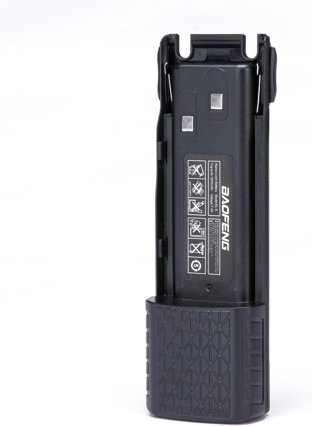 UV-82 Battery Accessories BL-8 Backup Battery for BaoFeng UV-82 Series, 3800mAh 7.4V (Black)