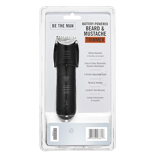 Miniatura 7 de Conair MAN - Cortadora inalámbrica para barba y bigote para hombre