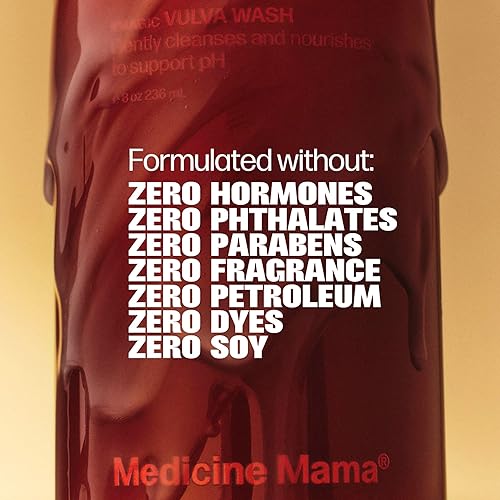 Miniatura 5 de VMAGIC by Medicine Mama Vulva Wash - Lavado femenino diario con pH equilibrado - suave, sin fragancia y no irritante - Limpiador íntimo recomendado