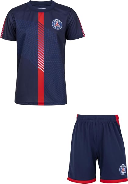 PSG Paris Saint Germain Official Collection Short Jersey Set - 1