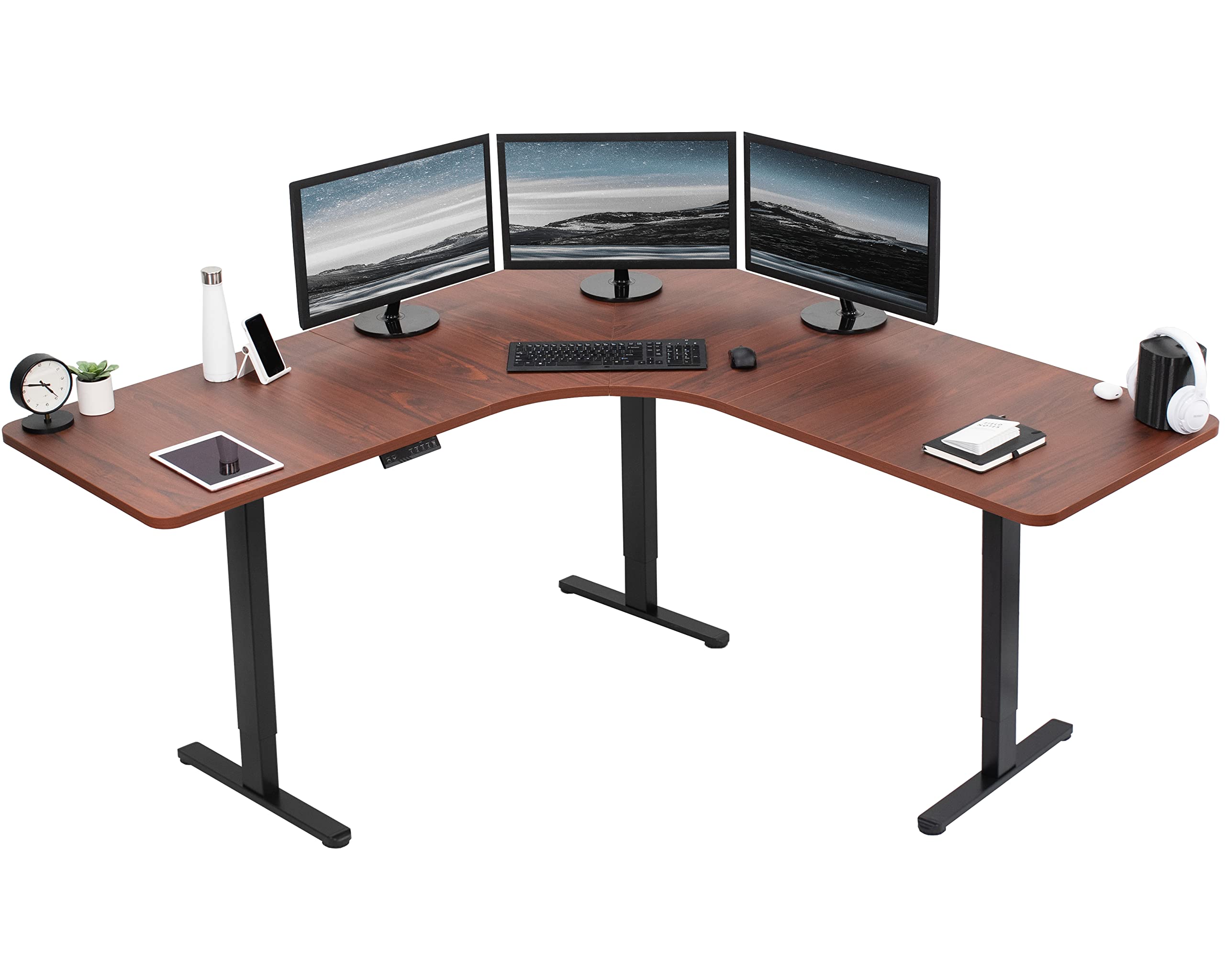 VIVO 71x71 Curved Corner Desk