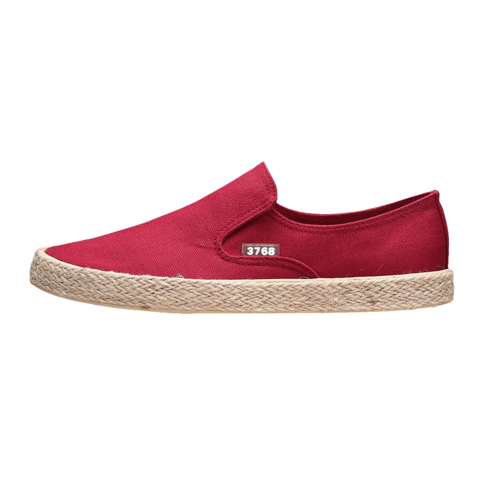 Scarpe in tela da uomo, estive, traspiranti, leggere, comode, in tessuto, suola morbida, casual, per attività all'aria aperta, per il tempo libero