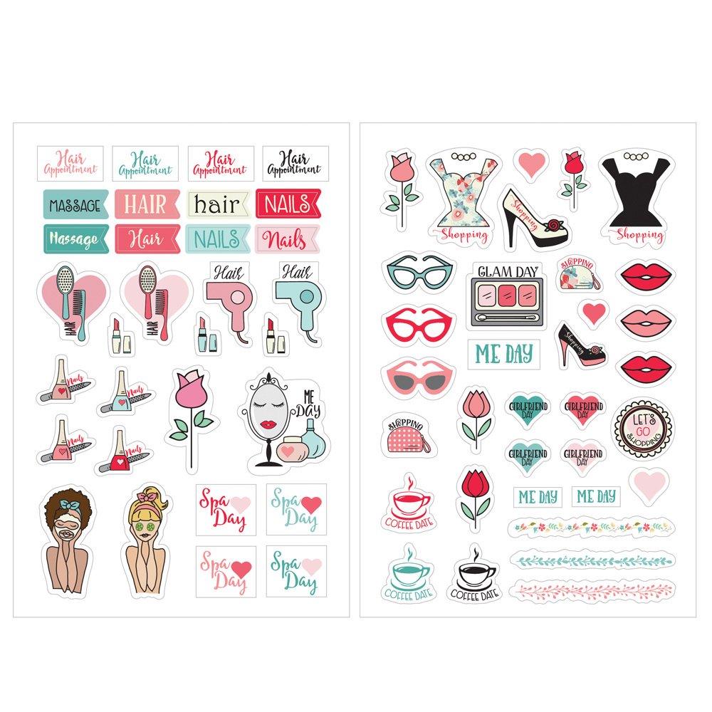 Prima Marketing Julie Nutting Planner Stickers-Beauty