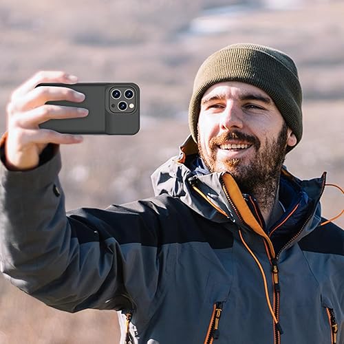 Miniatura 7 de ZENEE Funda de batería para iPhone 1414 Pro, funda de carga ultrafina de 7000 mAh recargable portátil para iPhone 14, 14 Pro, 6.1 pulgadas, color