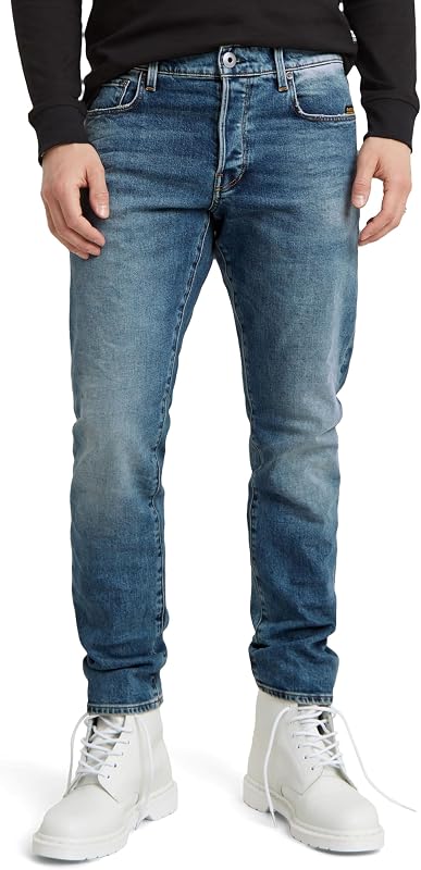 G-Star Herren Jeans 3301 Regular Tapered Jeans