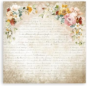 Paper PAD 12X12 10PK Garden of