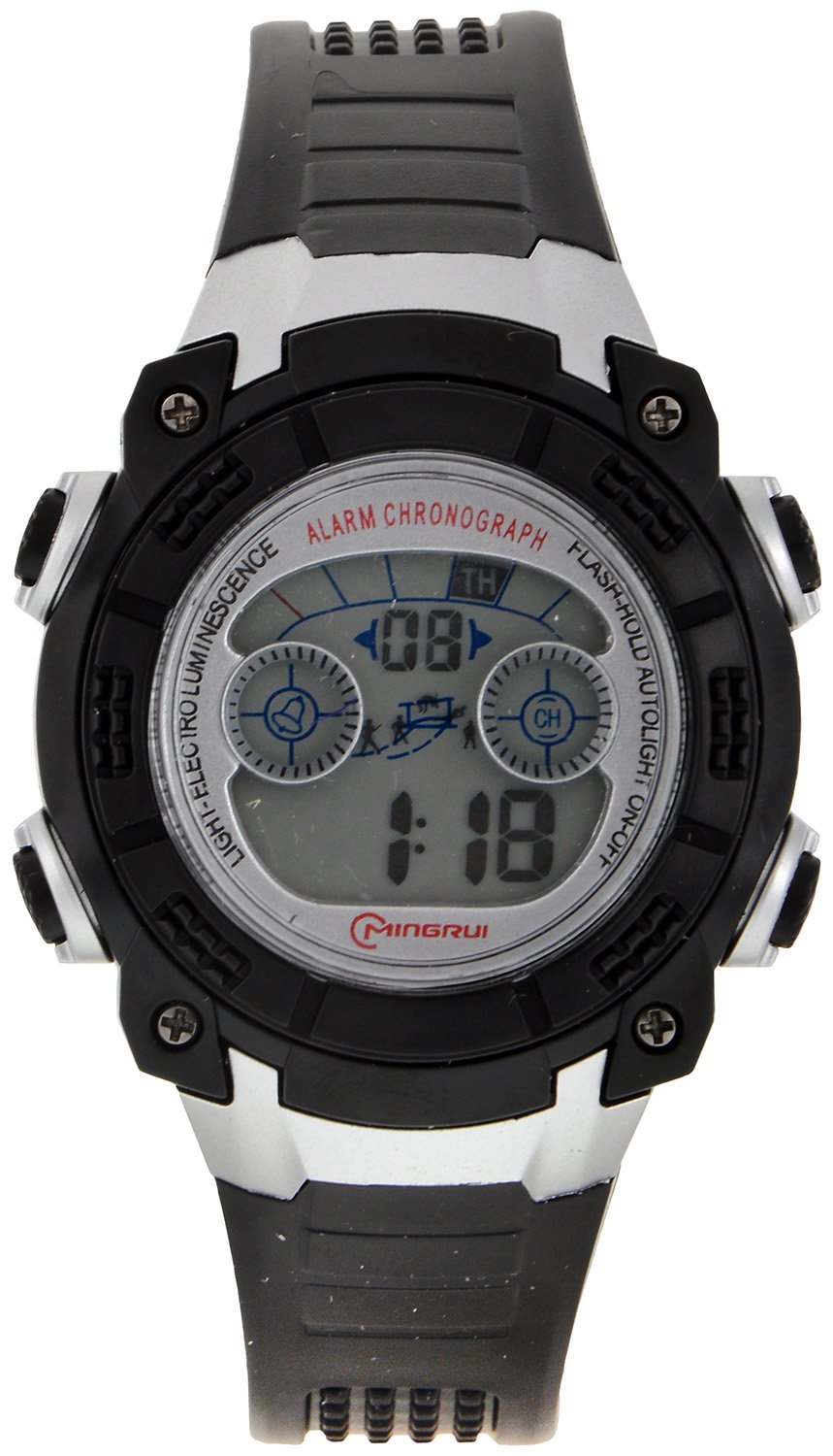 Great Joy Western MINGRUI- 7 Light MR8017076 Digital Grey Dial Children Watch (B01CJZEYFU) Amazon Price History, Amazon Price Tracker