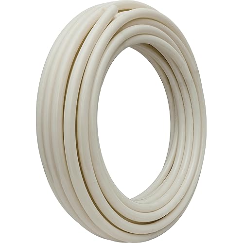 SharkBite 3/4 Inch x 100 Feet White PEX-A, Made in the USA, Flexible Water Pipe Tubing for Plumbing, UA70W100