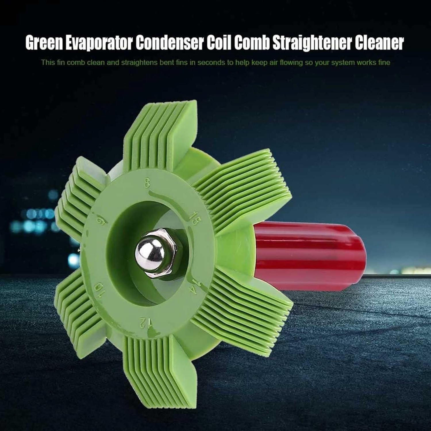 Refrigeration Tool Set Radiator Condenser Fin Comb Air Conditioner Coil Straightener Hand Cleaning Repair Tool Hand Tool Accessories