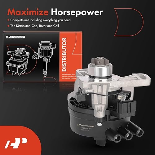 Miniatura 2 de A-Premium Distribuidor de encendido con tapa y rotor compatible con Ford Probe 1995-1997 y Mazda 626 1995-1997, Millenia 1995-2002, MX-6 1995-1997,