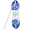 Heavy-Duty Double Block and Tackle Pulley System – 100Ft x 12'' Rope, 7700 LB35KN Breaking Strength, 4:1 Lifting Ratio – Ideal for Garage, Attic, and Heavy Lifting Applications
