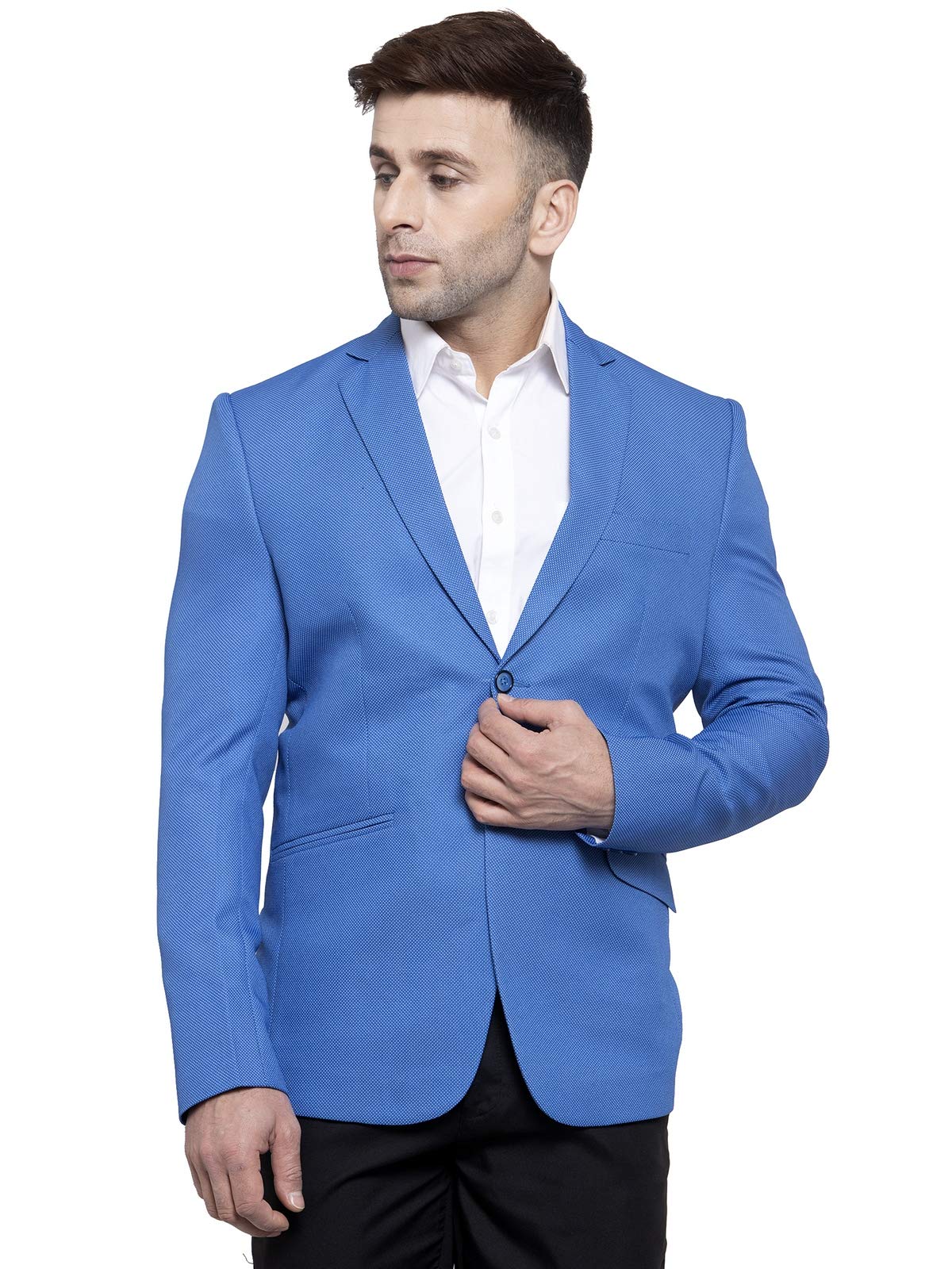 wintage Men's Polyester Cotton Festive and Casual Blazer Coat Jacket-picture-13