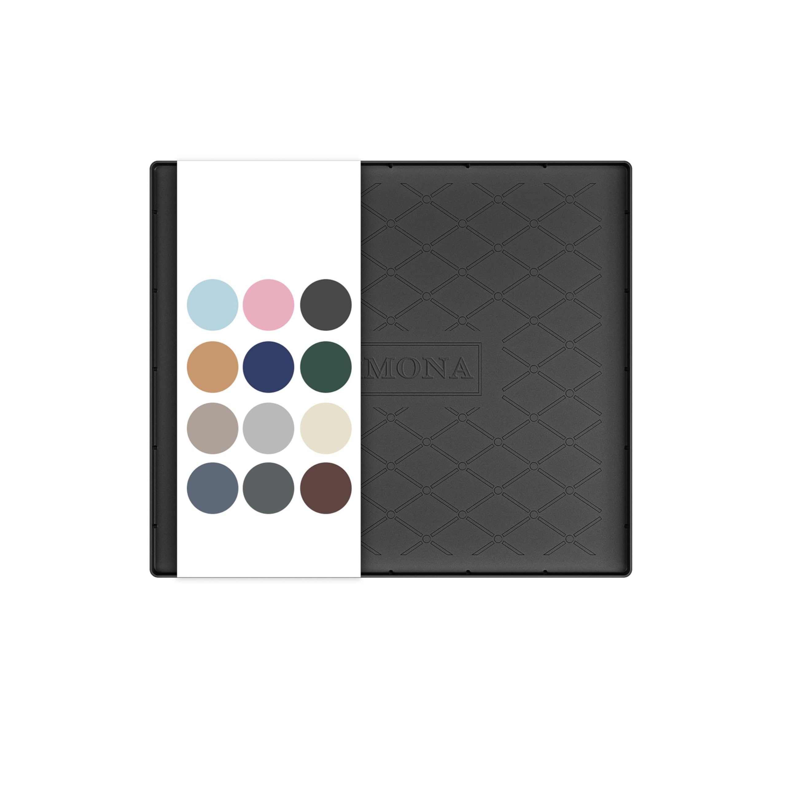 URMONA Under Sink Mat 55 x 55 cm, Waterproof Silicone Cabinet Protector
