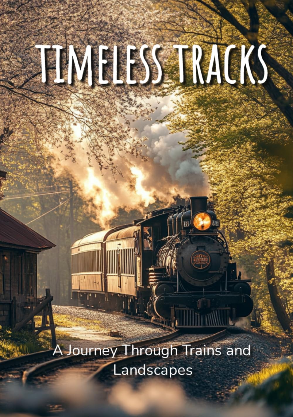 Timeless Tracks -A Journey Through Trains And Landscapes: A Captivating Coffee Table Book Of Trains And Scenic Routes, Perfect As A Gift For Dementia Patients, Seniors, And Train Enthusiasts Alike