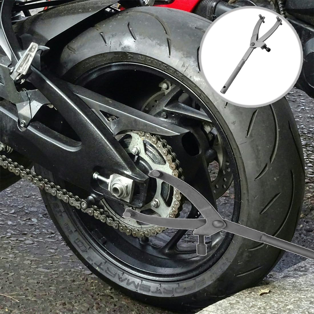 Outil De Maintien Embrayage Volant Moteur - Clé Blocage Poulie Variateur Moto Universelle
