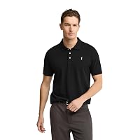 Polo Club Polo Manica Corta Uomo Nero Regular Fit Maglietta 100% Cotone
