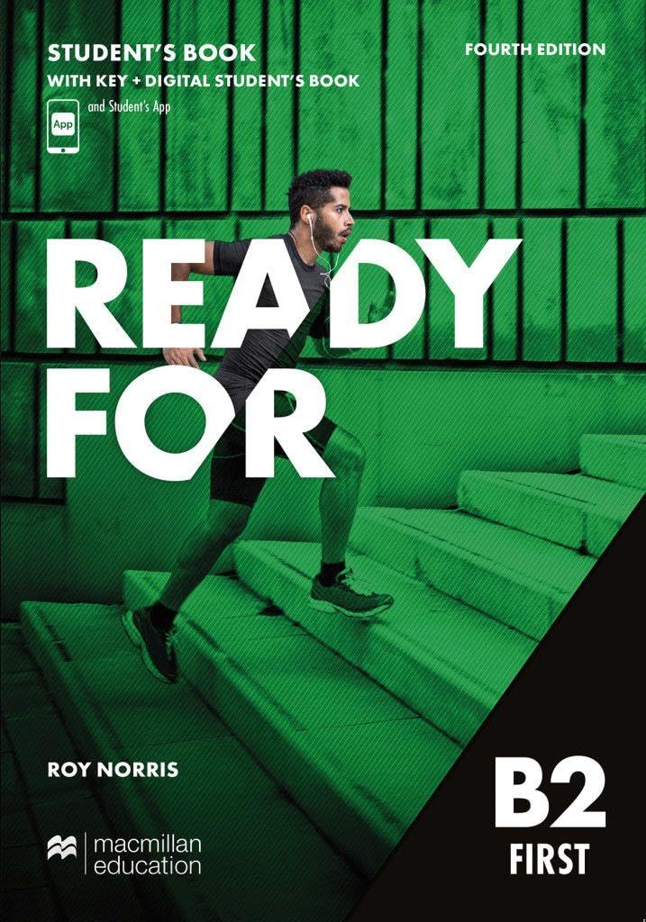 Macmillan READY FOR B2 FIRST 4th Edition STUDENT'S BOOK with Key & App @ NEW