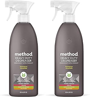 Method Heavy Duty Degreaser, Lemongrass Scent, Oven Cleaner & Stove Top ...