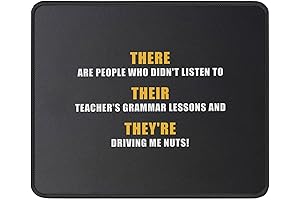 Grammar Mouse Pad for Teachers Essential Guide to Grammar Gift.