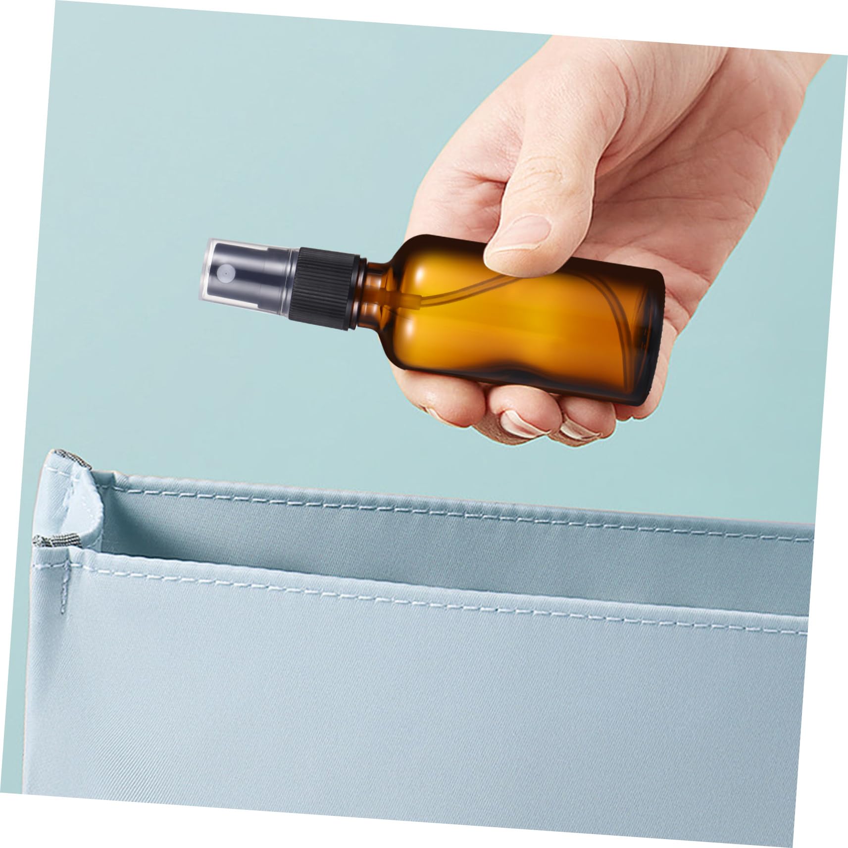 Gatuida Botella de Spray de Vidrio para Viajes 10/50ml Recargable