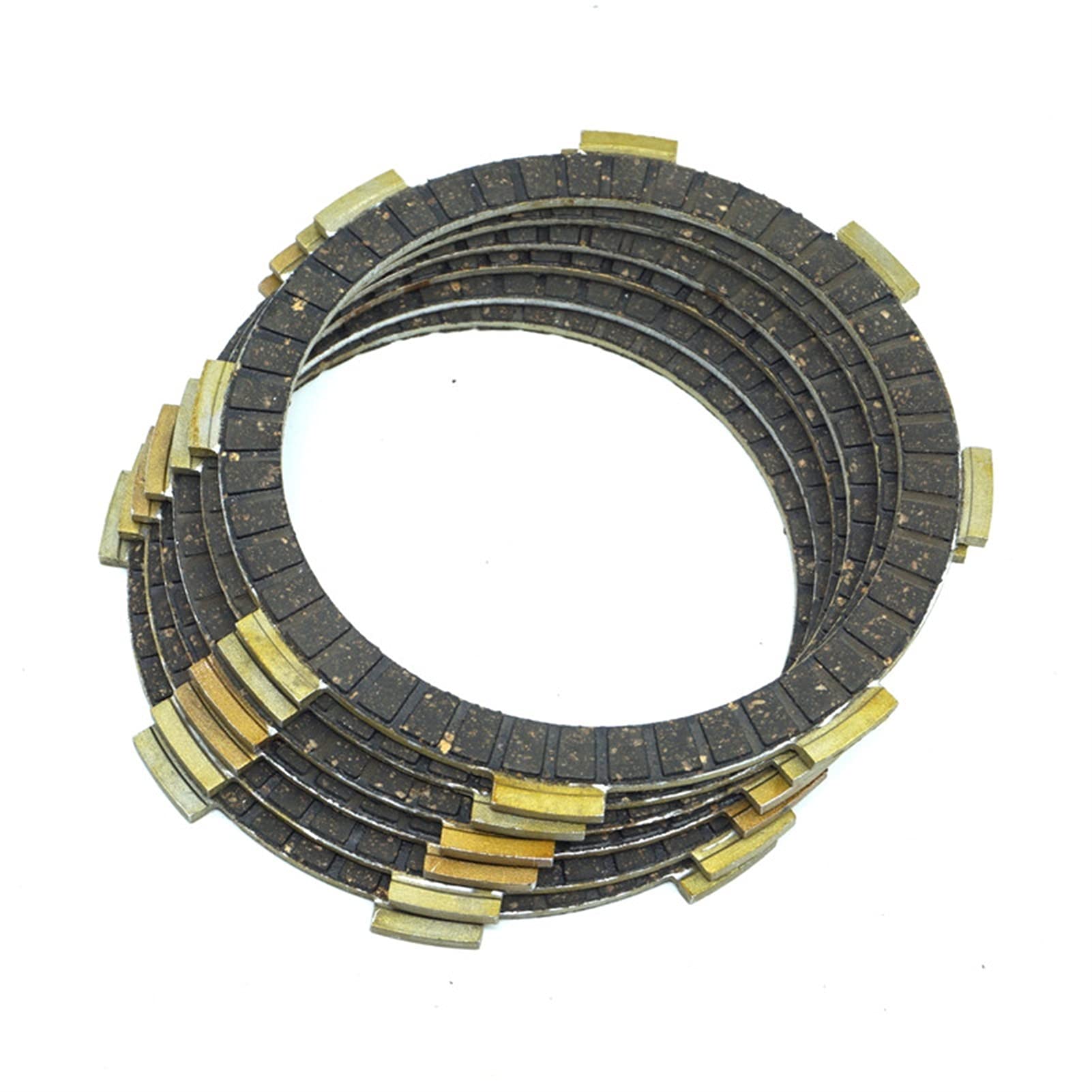 HZLXF1For Honda Rebel CMX250C2 1999-2000 CMX250CD 1985-1987 CMX250 X 2015-2017 Clutch Friction Disc Plate Kit 6 Pieces