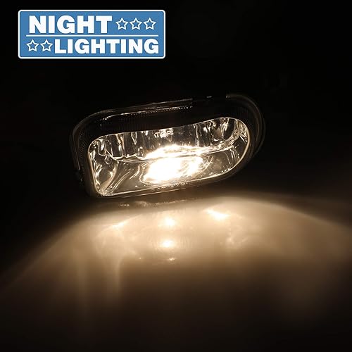 Miniatura 7 de AUTOWIKI Conjunto de luz antiniebla para Mercedes Benz W203 Clase CMercedes Benz C200 C240 C320 C230 SL500 SL550SLK350 OEM reemplazo antiniebla