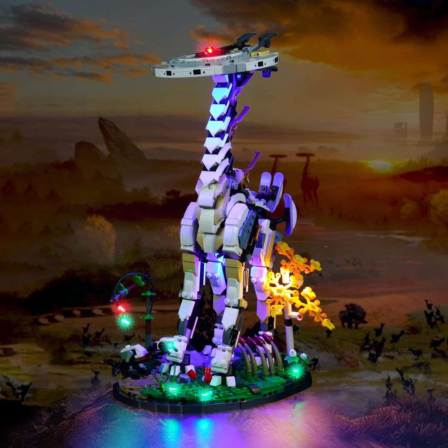 BrickBling Illuminazione a LED per Lego 76989 Horizon Forbidden West Tallneck (luce), set di luci creativi per gioco