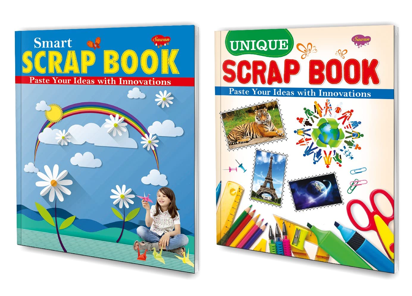 Manoj Publications Smart Scrap Book Scrap Book Unique Pack Of 2 Books