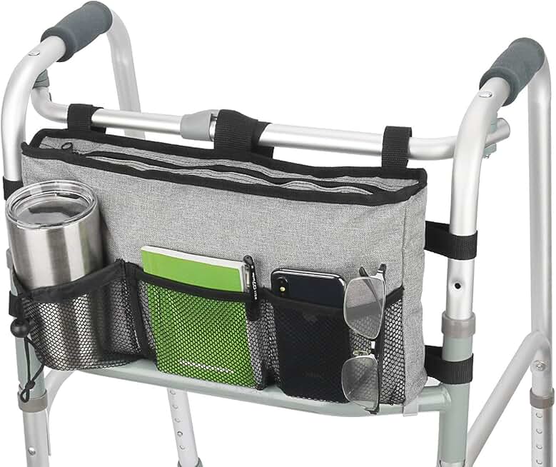 walker baskets for folding walker