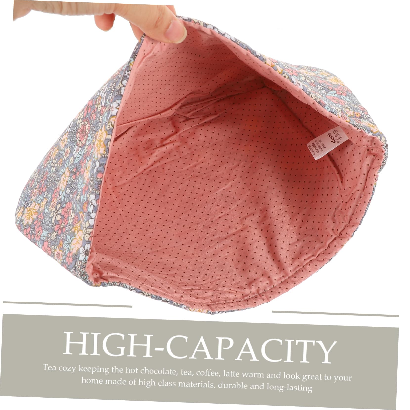 TOPBATHY 5 Pièces Couverture d'isolation de théière Housse de théière Protège-théière Maison théière Confortable Tasse à thé Confortable Isolation thé Cosy Couvre-théière pour théière Coton