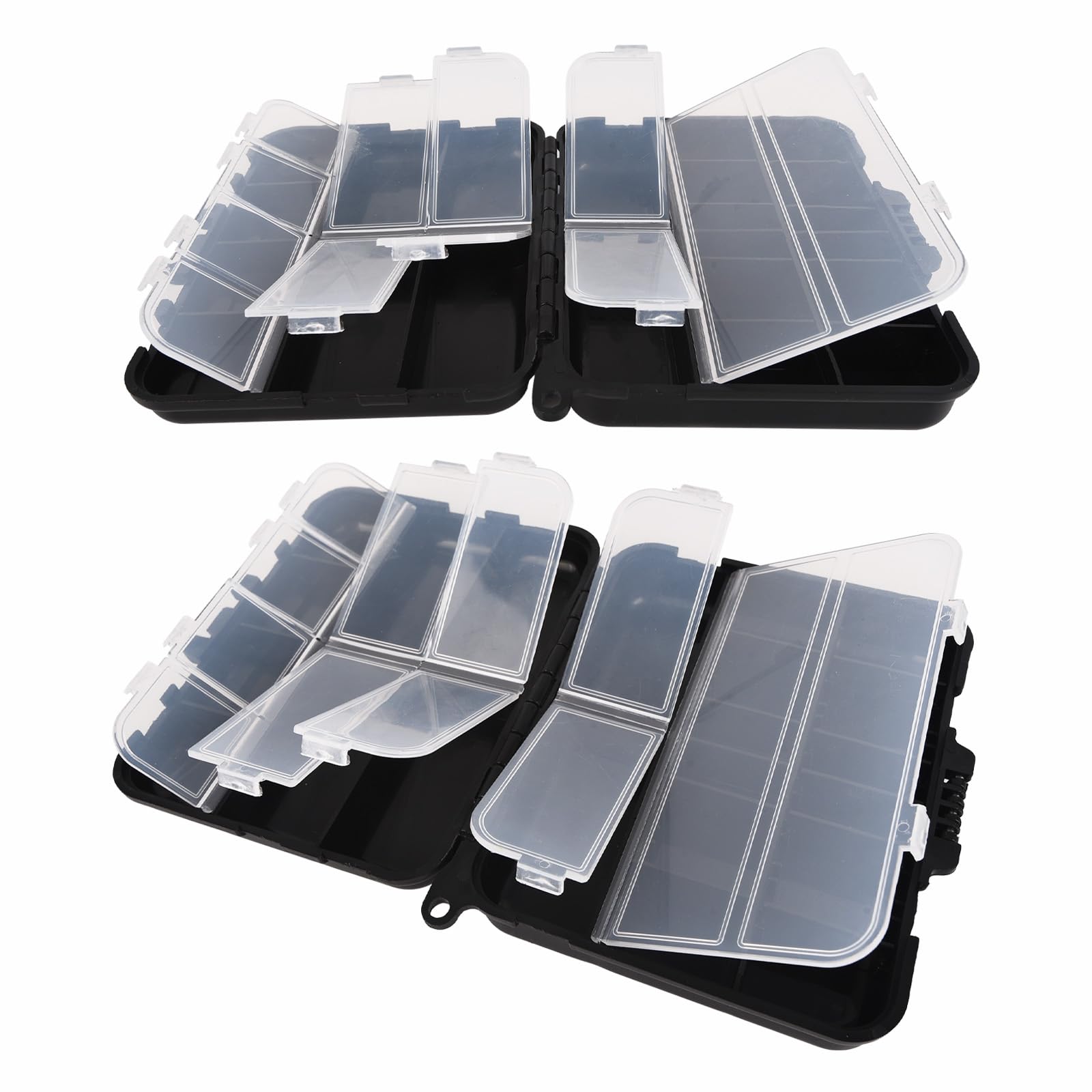 Boite A Leurre Peche, 2 Piu00e8ces Double Faces Bou00eete De Rangement Pour Boite De Leurre