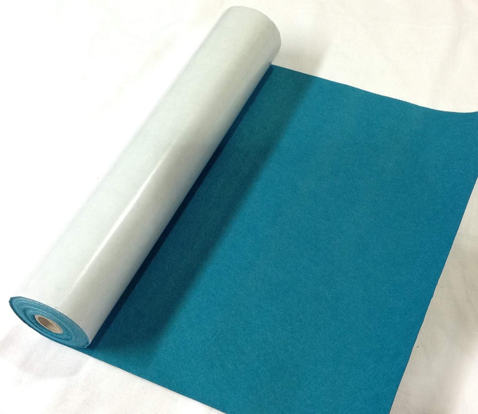 celloexpress - Self-Adhesive Length - 100% Acrylic Craft Felt Lengths for Crafting, and Soft Toy Making - Teal, 1m (100cm x 45cm)