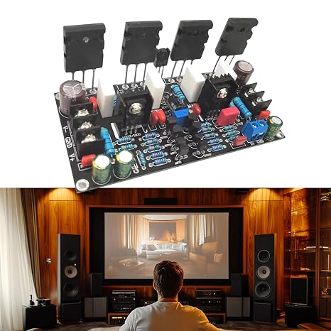 1.  200 Watt 1943+5200 Vacuum Tube Amplifier Board Post Stage Power Module Speaker Electronics Professional Sound Amplifier