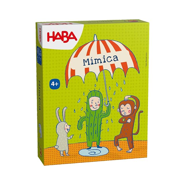 HABA 2012190003 - Mímica, Juego Infantil de Mesa en Lata. Más 4 años