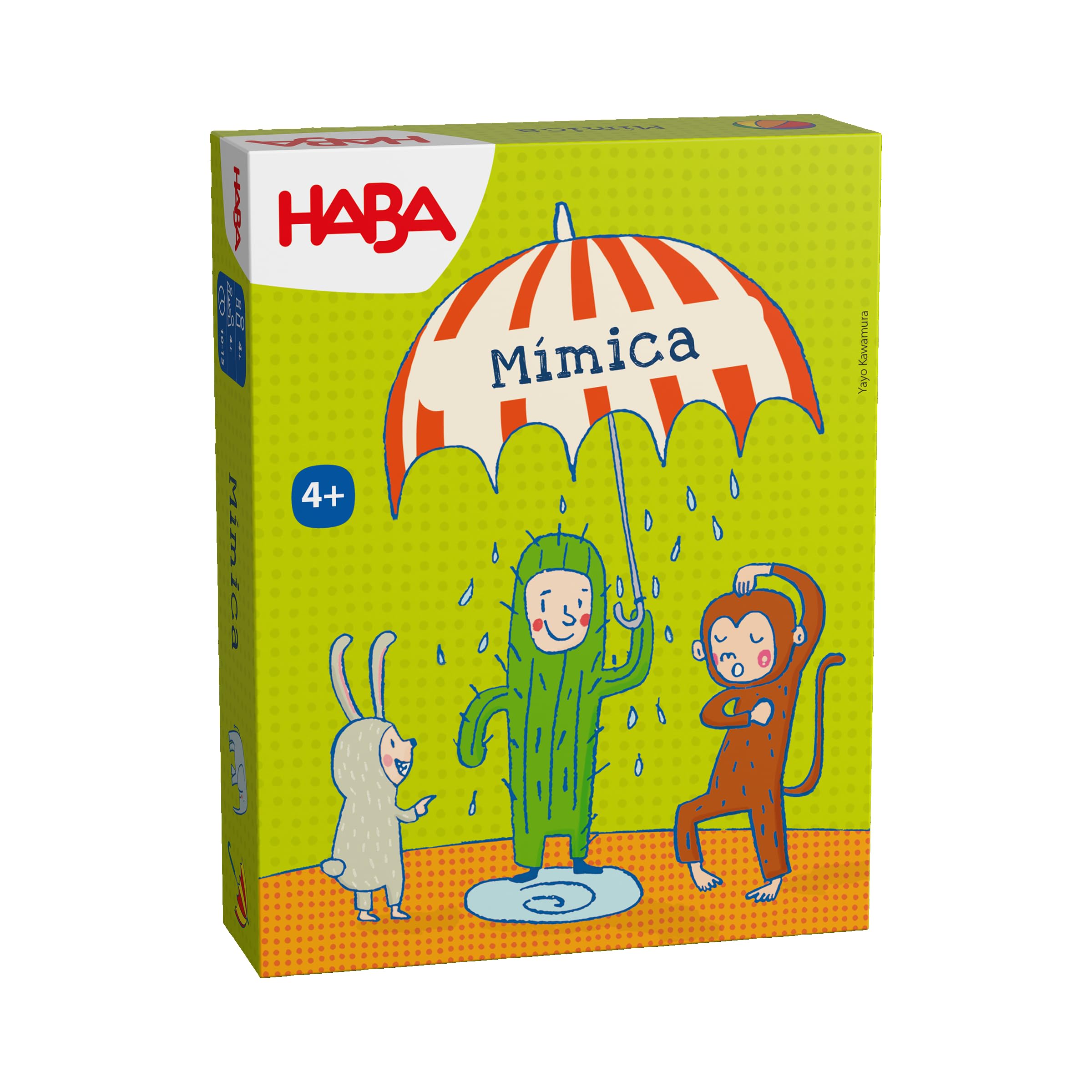 HABA 2012190003 - Mímica, Juego Infantil de Mesa en Lata. Más 4 años