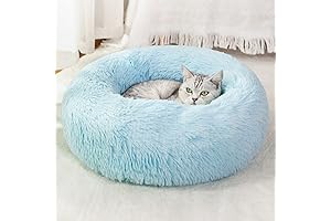 Comfy Blue Cat Bed: A Purr-fect Haven for Your Feline Friend