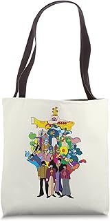 The Beatles - Yellow Submarine Collage Tote Bag
