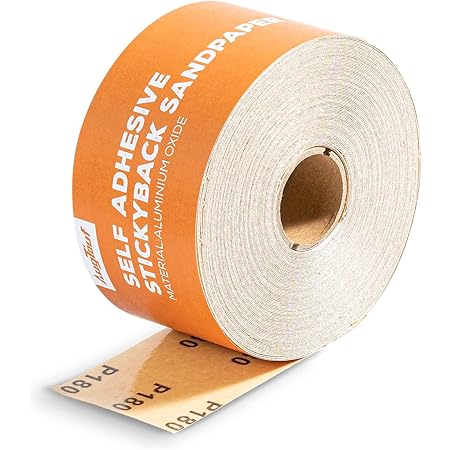 Aluminum Oxide Sandpaper Rolls Sticky Back Sandpaper Roll – 2-3/4 - Foto 12