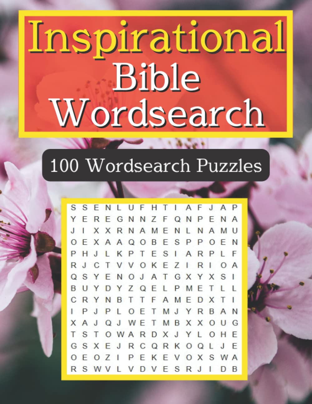 Inspirational Bible Wordsearch: Bible Word Finder - Religious Word Search With Psalms, Verses and Hymns For Christians