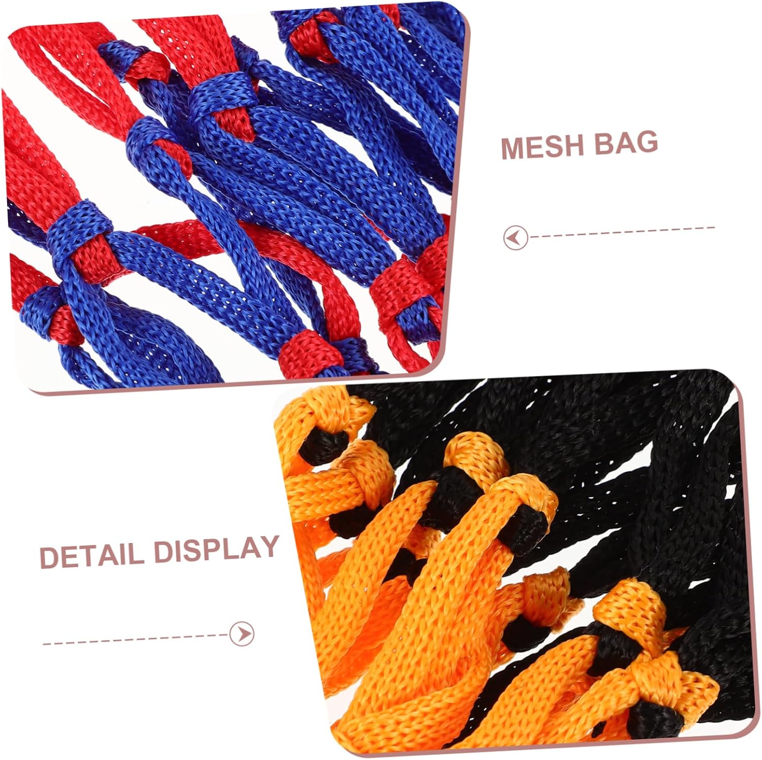YARNOW Nylon Mesh Basketball Bag Storage for Football Soccer Volleyball Single Ball Holder Net Bag Strap