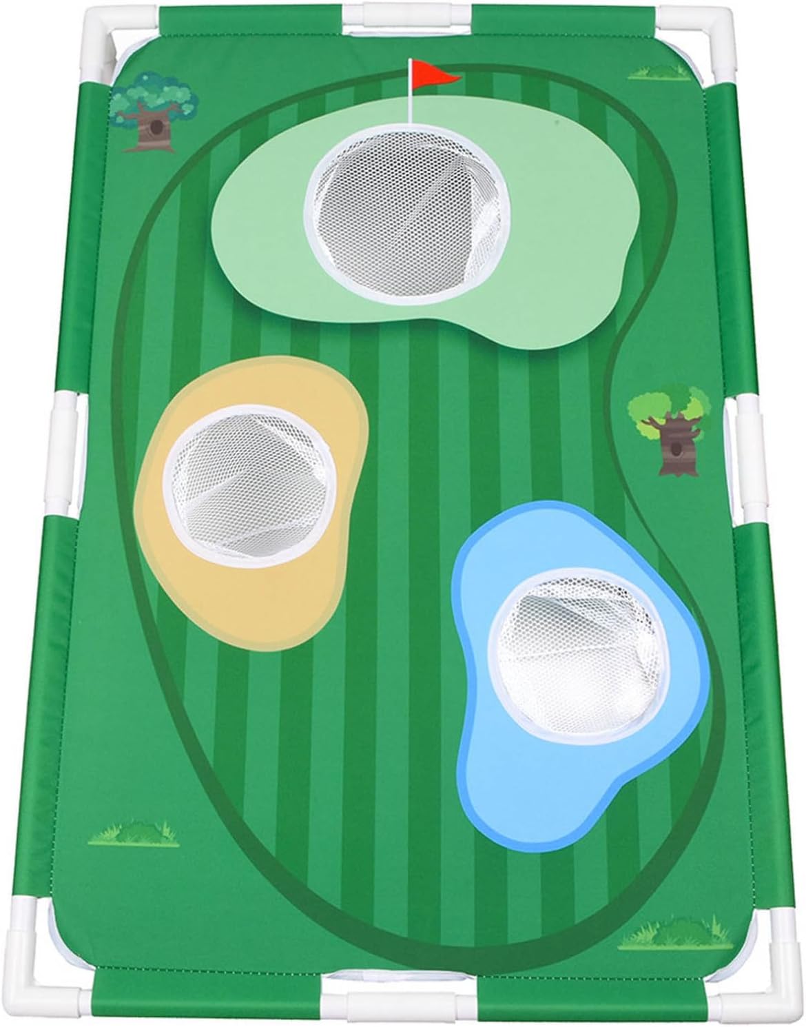 easyforever Indoor Outdoor Golf Target Practice Net - Foldable Chipping Swing Trainer for Backyard Skill Improvement