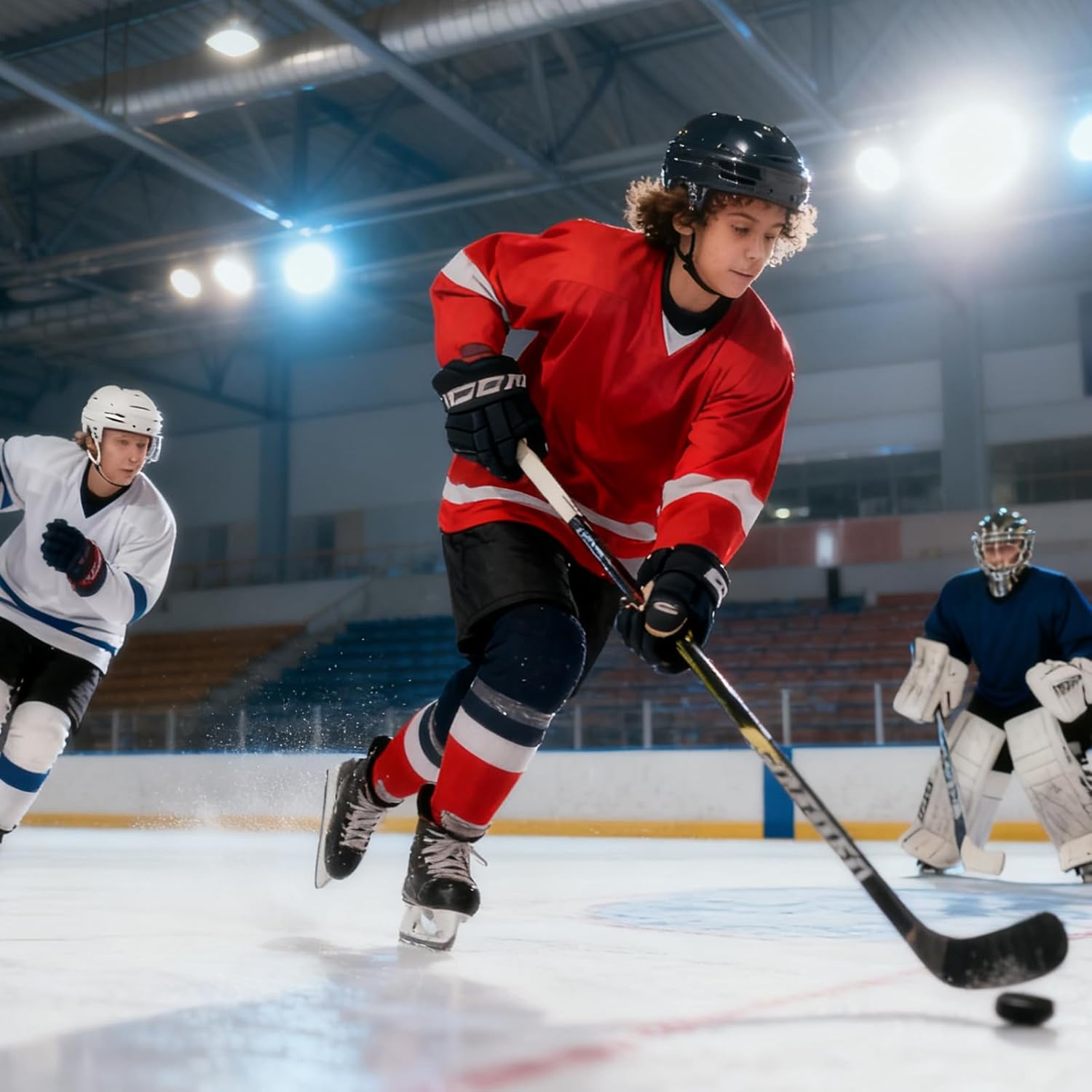 Official Standard Ice Hockey Pucks, Black, 3 Inch Diameter, 6 oz, Regulation Size, 24 Pack