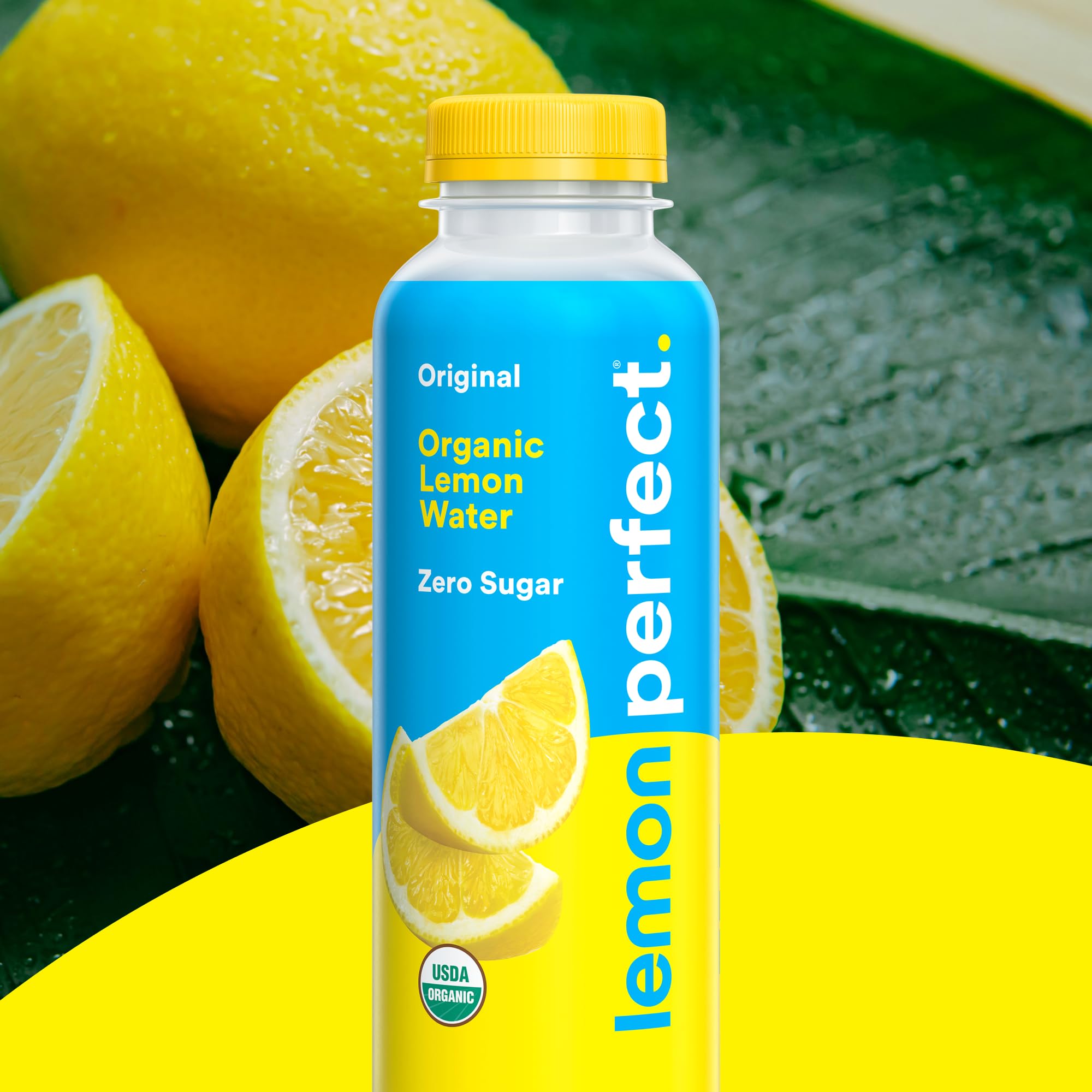 Lemon Perfect Original Lemon, Hydrating Flavored Lemon Water, Zero